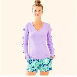 Lilly Pulitzer Edina Sweater in Whisper Blue size small